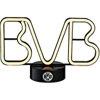Borussia Dortmund Luz decorativa LED BVB- Unisex- Negro-Amarillo
